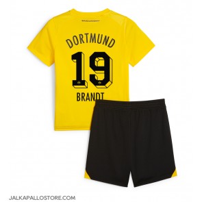 Borussia Dortmund Julian Brandt #19 Kotipaita Lapsille 2023-24 Lyhythihainen (+ shortsit)
